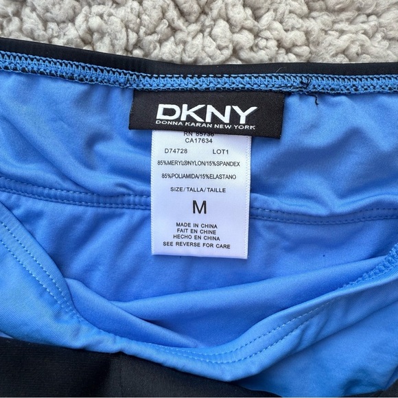 NWT DKNY Blue Halter Bikini Set - Picture 4 of 4